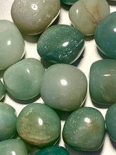 Load image into Gallery viewer, Green Aventurine Tumbled Gemstone