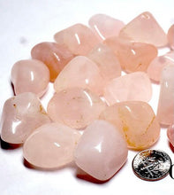 Load image into Gallery viewer, Rose Quartz Tumbled Gemstones