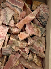 Load image into Gallery viewer, Rhodochrosite Natural Raw Slices Chips