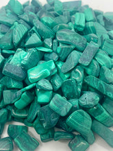 Load image into Gallery viewer, Malachite Tumbled Gemstones