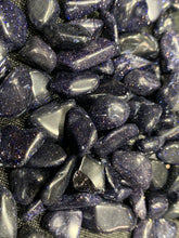 Load image into Gallery viewer, Blue Goldstone Tumbled Small