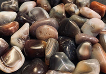 Load image into Gallery viewer, Gray Botswana Agate Tumbled