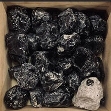 Load image into Gallery viewer, Apache Tears Black Obsidian Volcanic Glass Rough / Raw / Natural