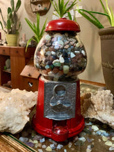 Load image into Gallery viewer, Crystal Mystery Machine Turns / Gumball Machine Crystal Confetti / Assorted Crystals and Gemstones/ Surprise Crystal Mix