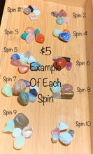 Load image into Gallery viewer, Crystal Mystery Machine Turns / Gumball Machine Crystal Confetti / Assorted Crystals and Gemstones/ Surprise Crystal Mix