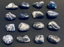 Load image into Gallery viewer, Sodalite Large Tumbled & Polished / High Quality / UV Reactive