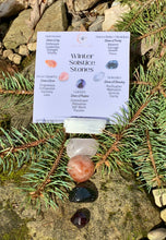 Load image into Gallery viewer, Winter Solstice Stones / Seasonal Holiday Metaphysical Crystal Healing Set