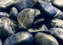 Load image into Gallery viewer, Sodalite Large Tumbled & Polished / High Quality / UV Reactive