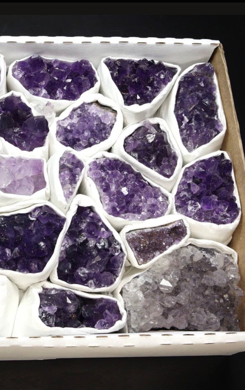 Amethyst Druzy Raw Natural Crystal
