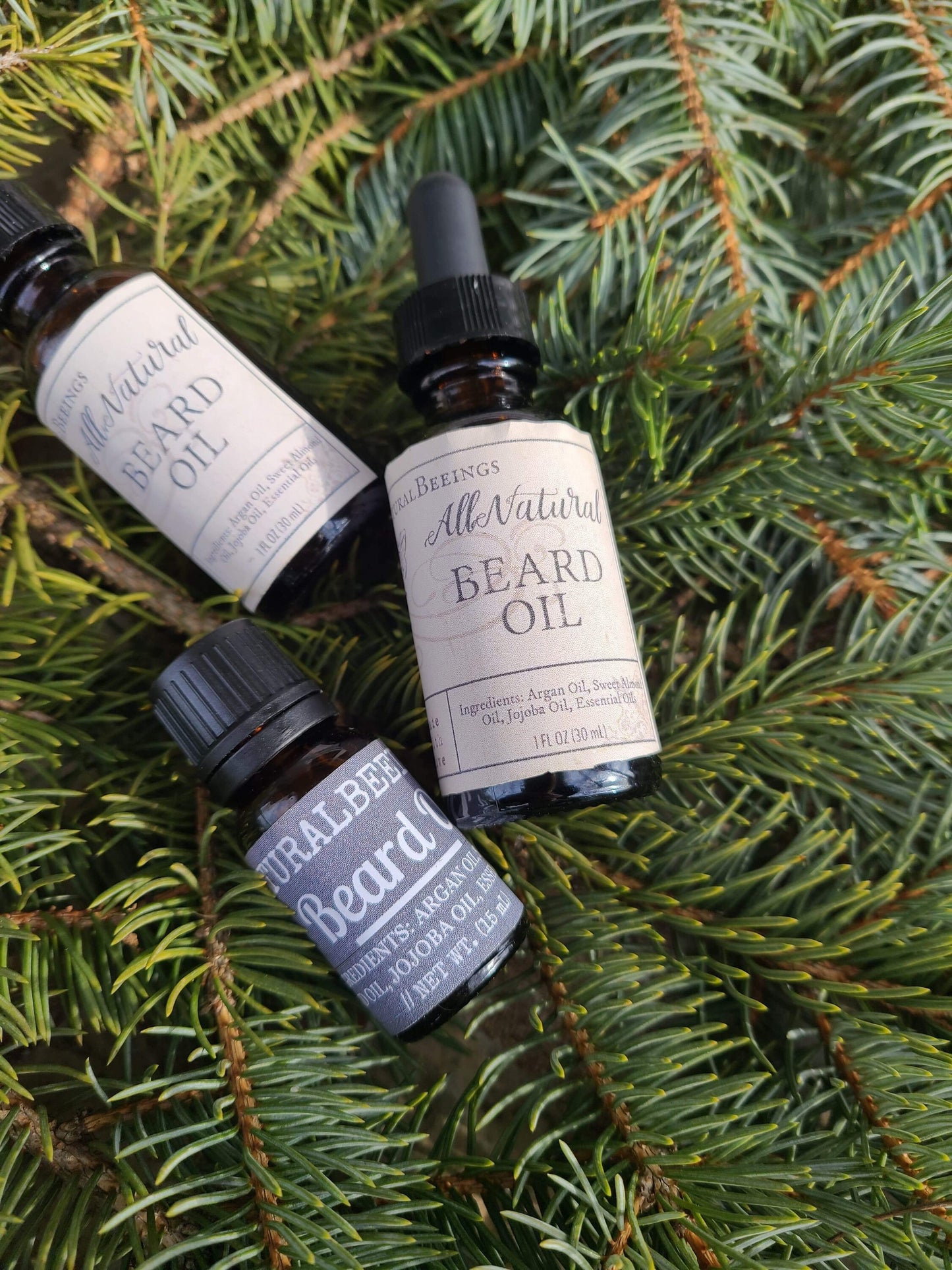 Beard Oil All Natural Organic Handmade by Natural Beeings