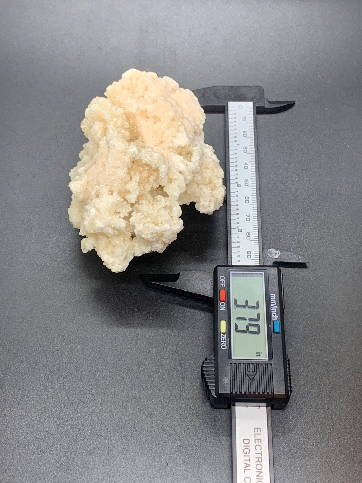 UV Reactive Calcite Apophyllite Matrix Crystal Cluster