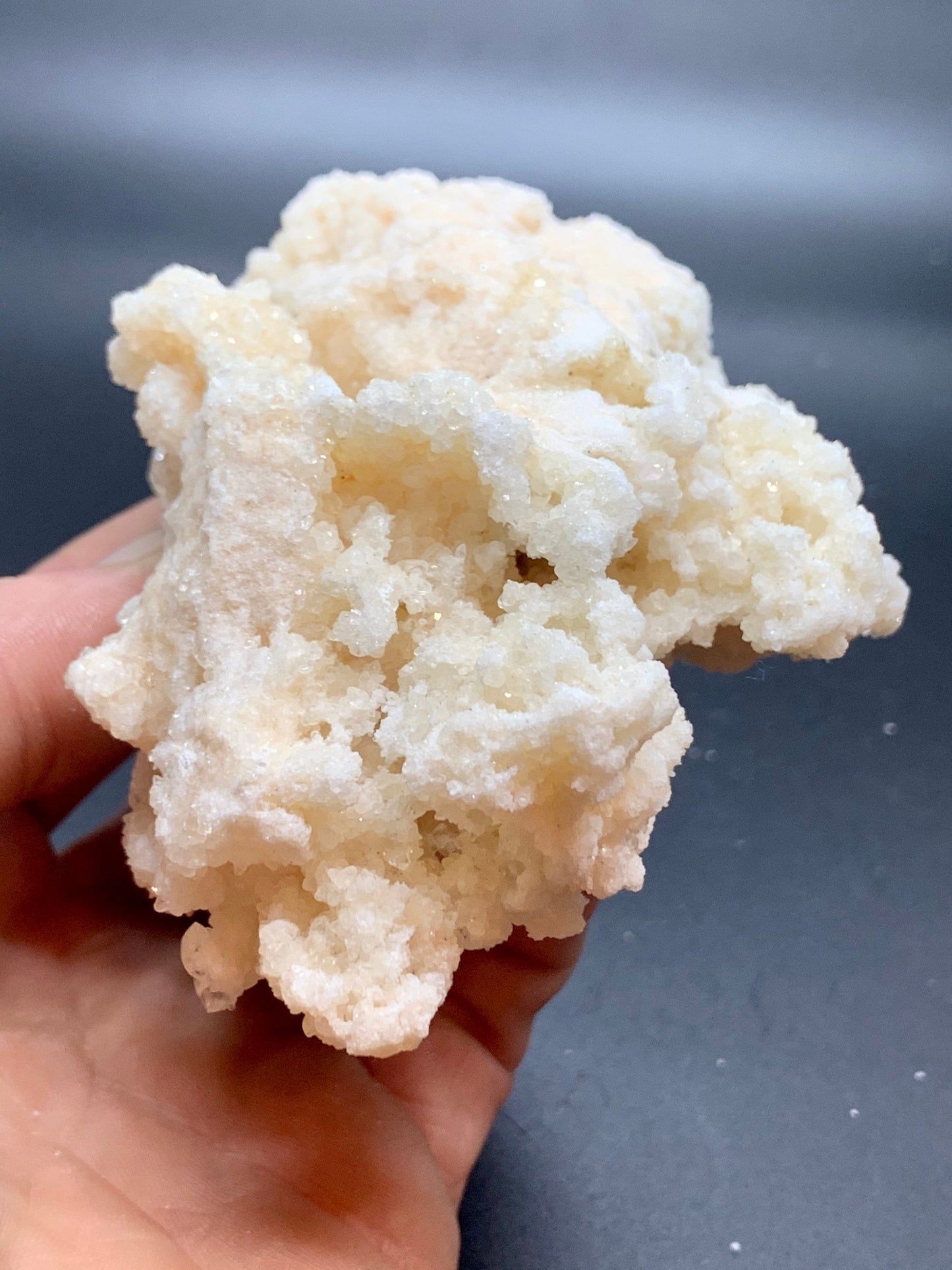 UV Reactive Calcite Apophyllite Matrix Crystal Cluster