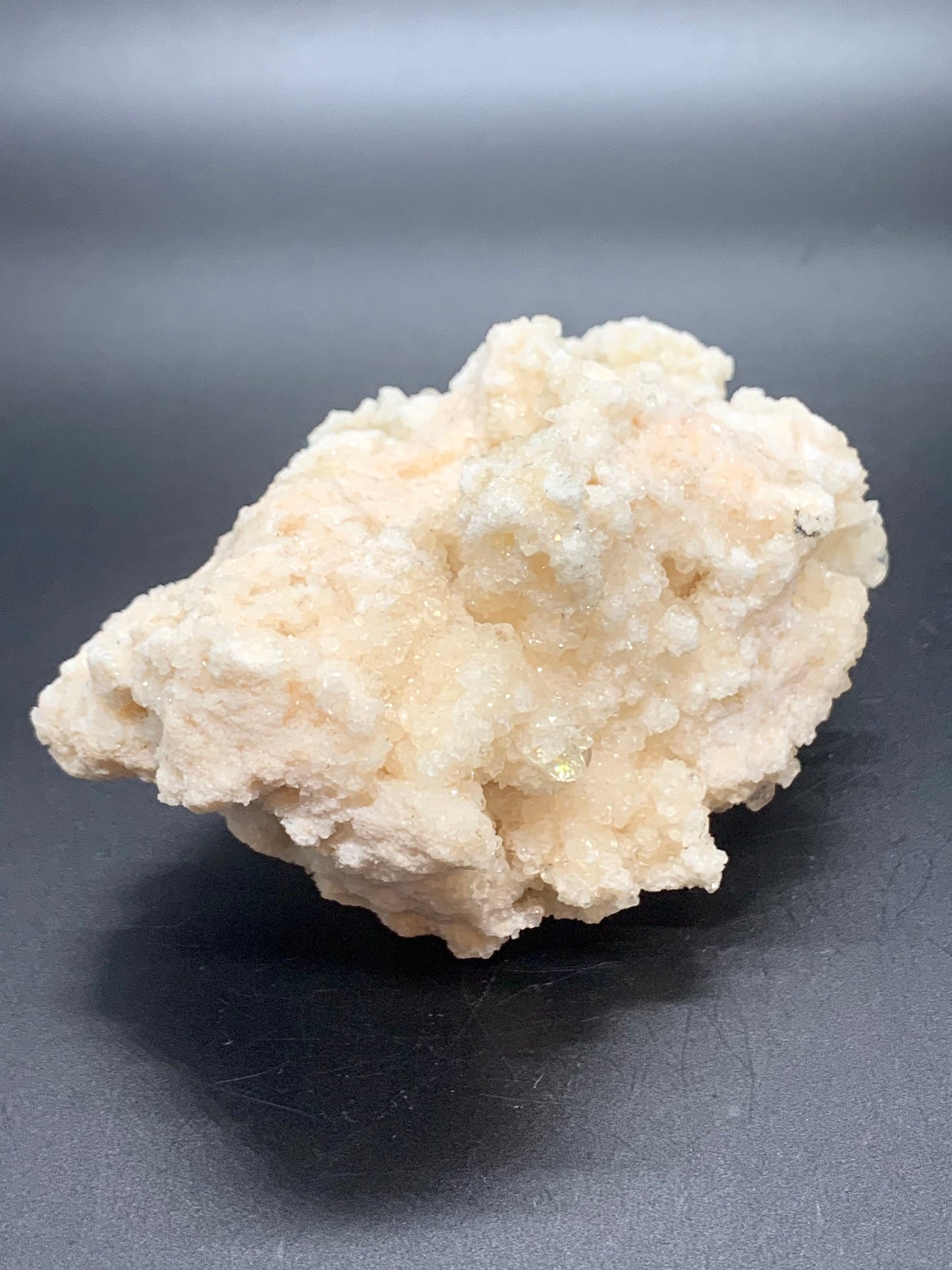 UV Reactive Calcite Apophyllite Matrix Crystal Cluster