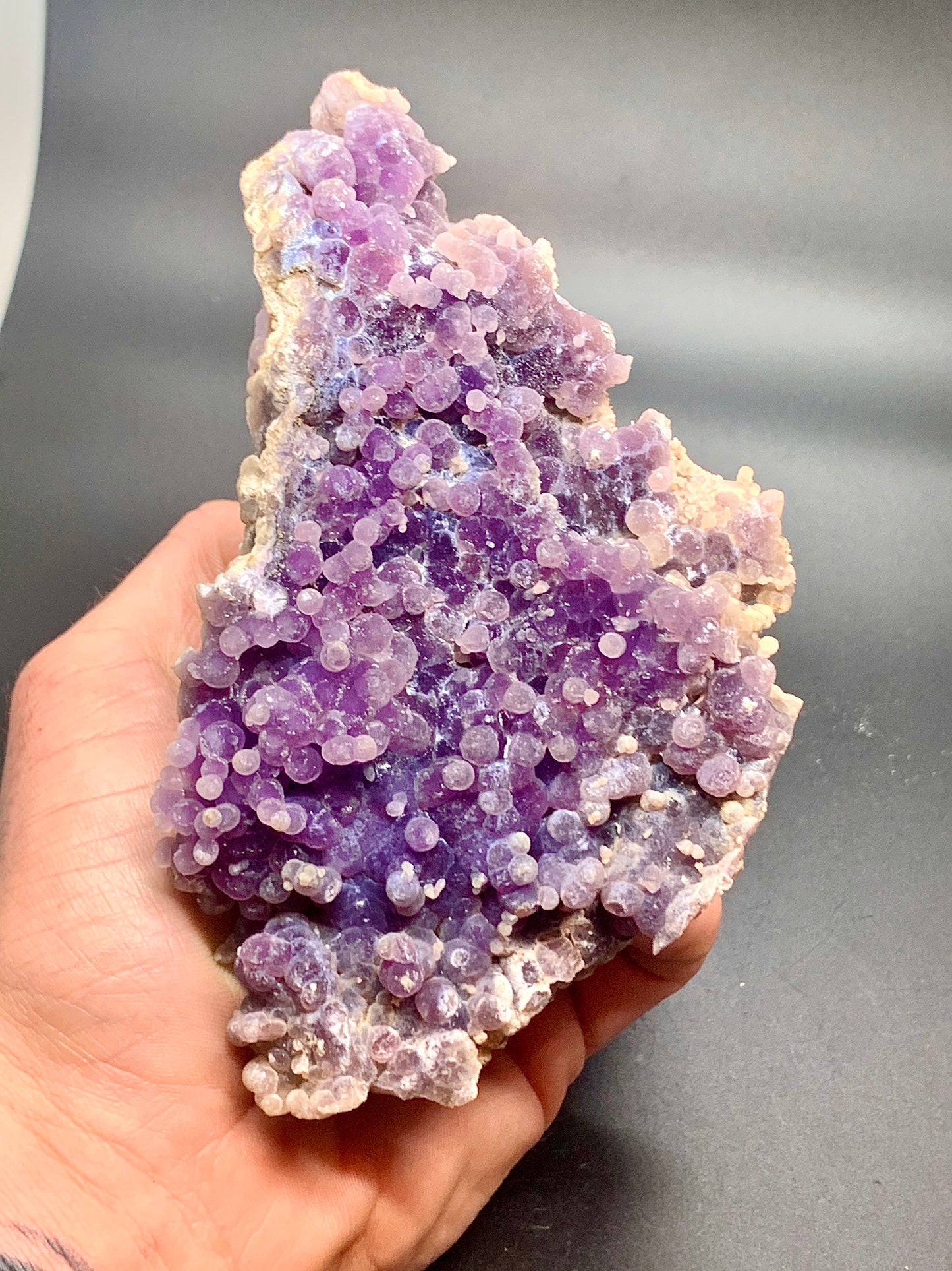 Large Botryoidal Grape Agate Chalcedony Cluster