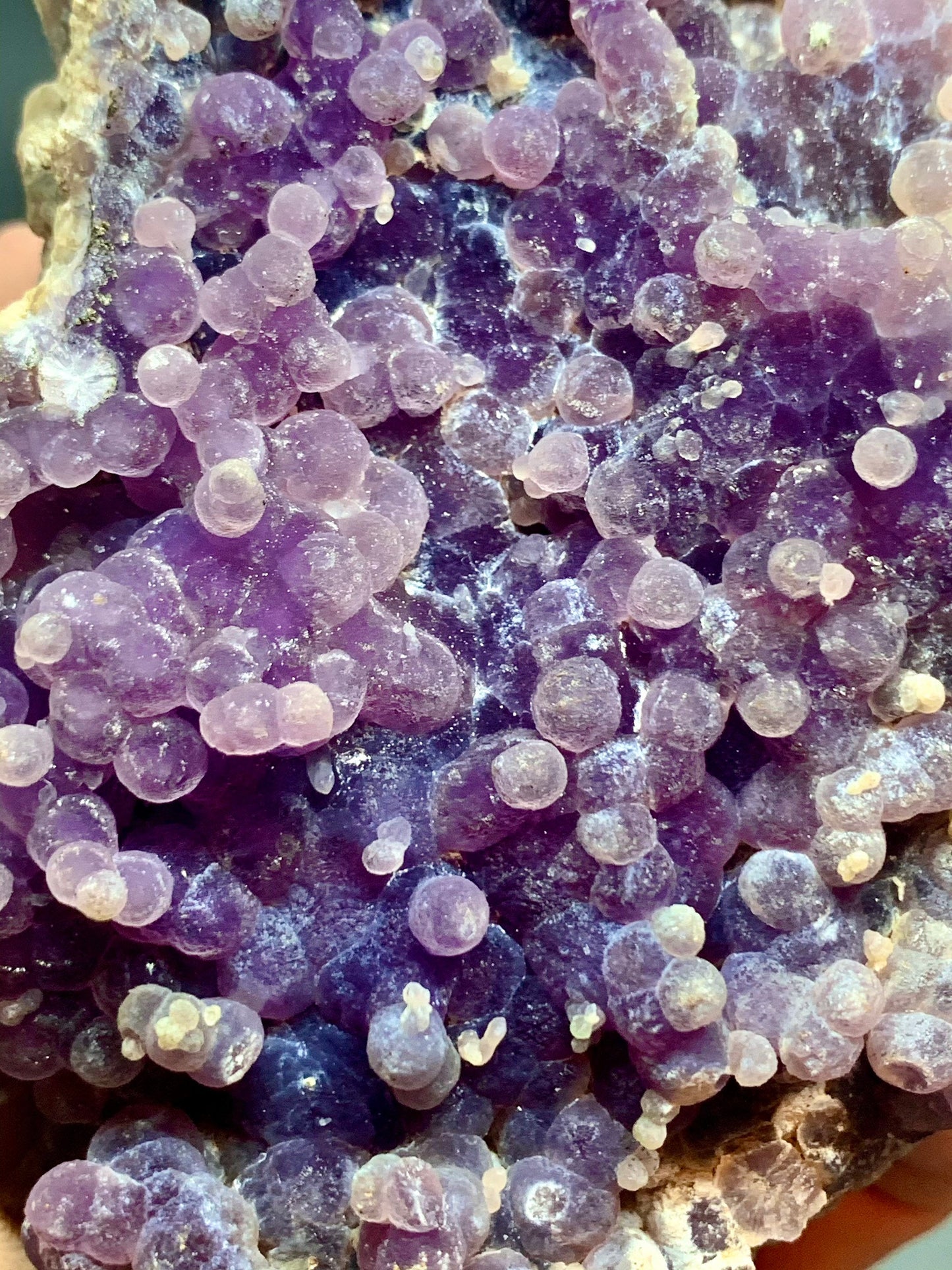 Large Botryoidal Grape Agate Chalcedony Cluster