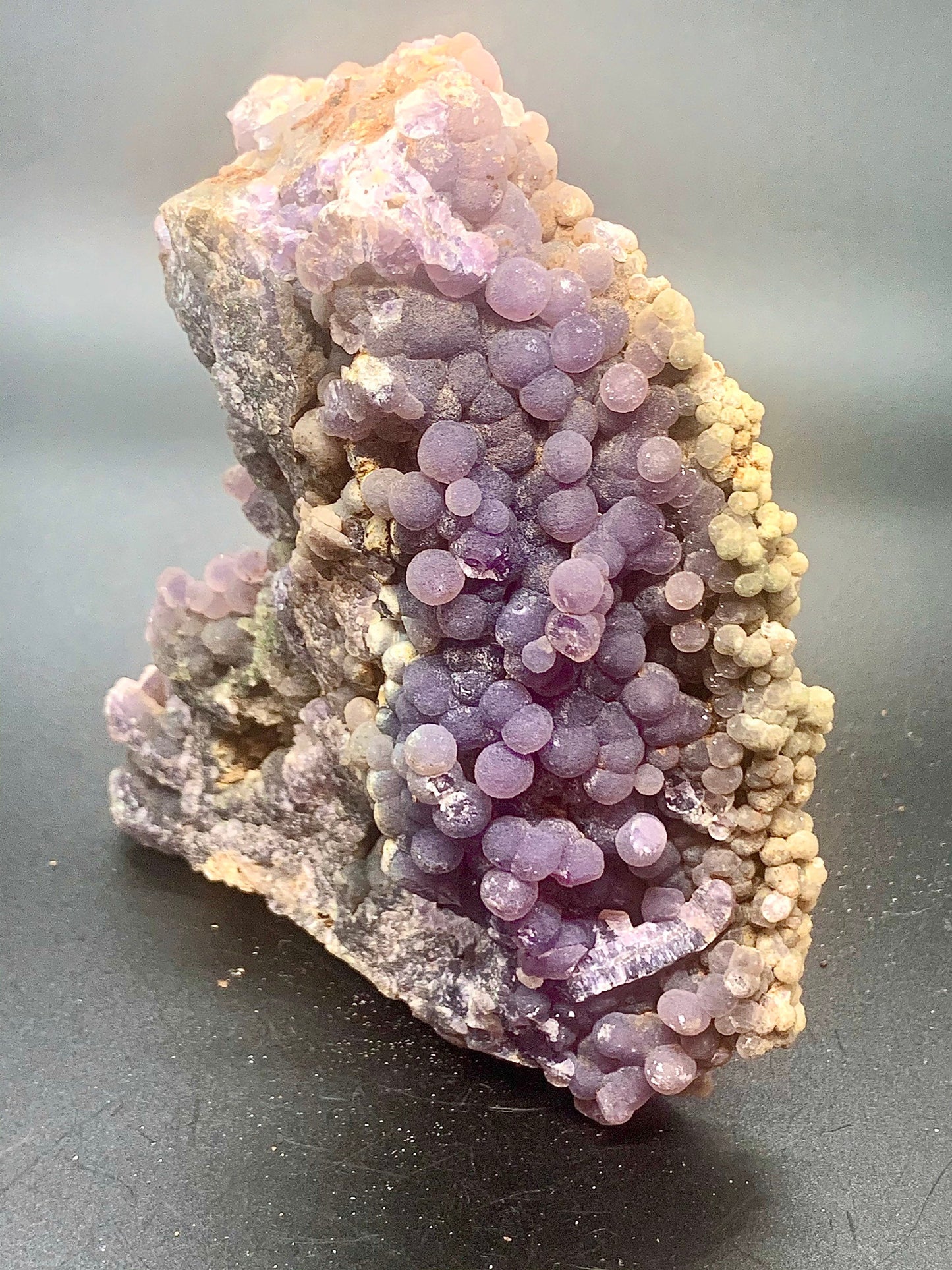 Rare Large Botryoidal Grape Agate Chalcedony Cluster