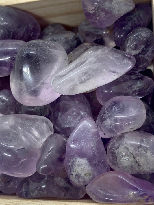 Amethyst Tumbled Gemstones