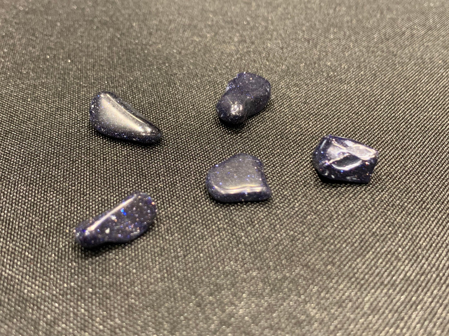 Blue Goldstone Tumbled Small