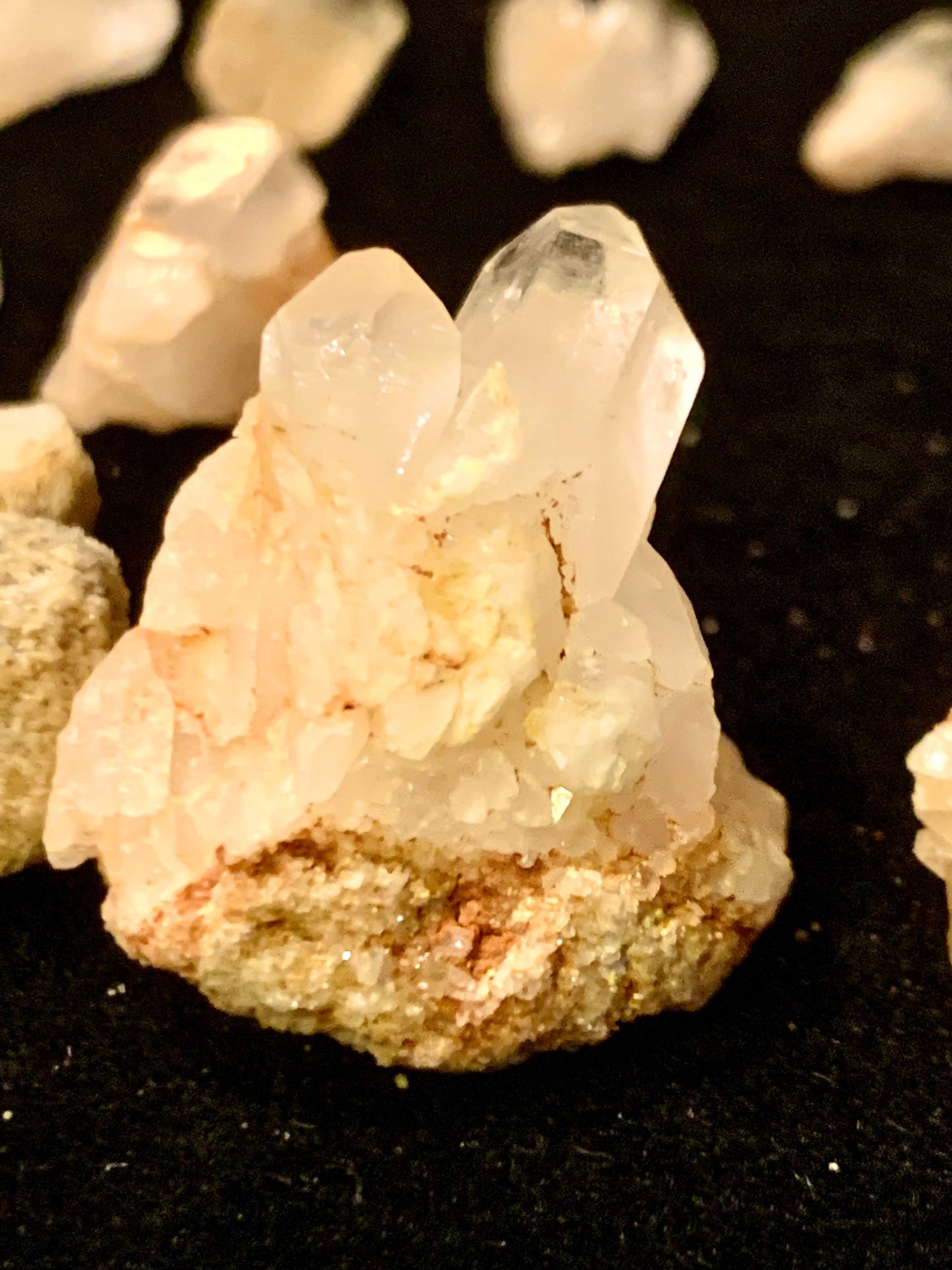Arkansas Quartz Crystal Matrix Clusters