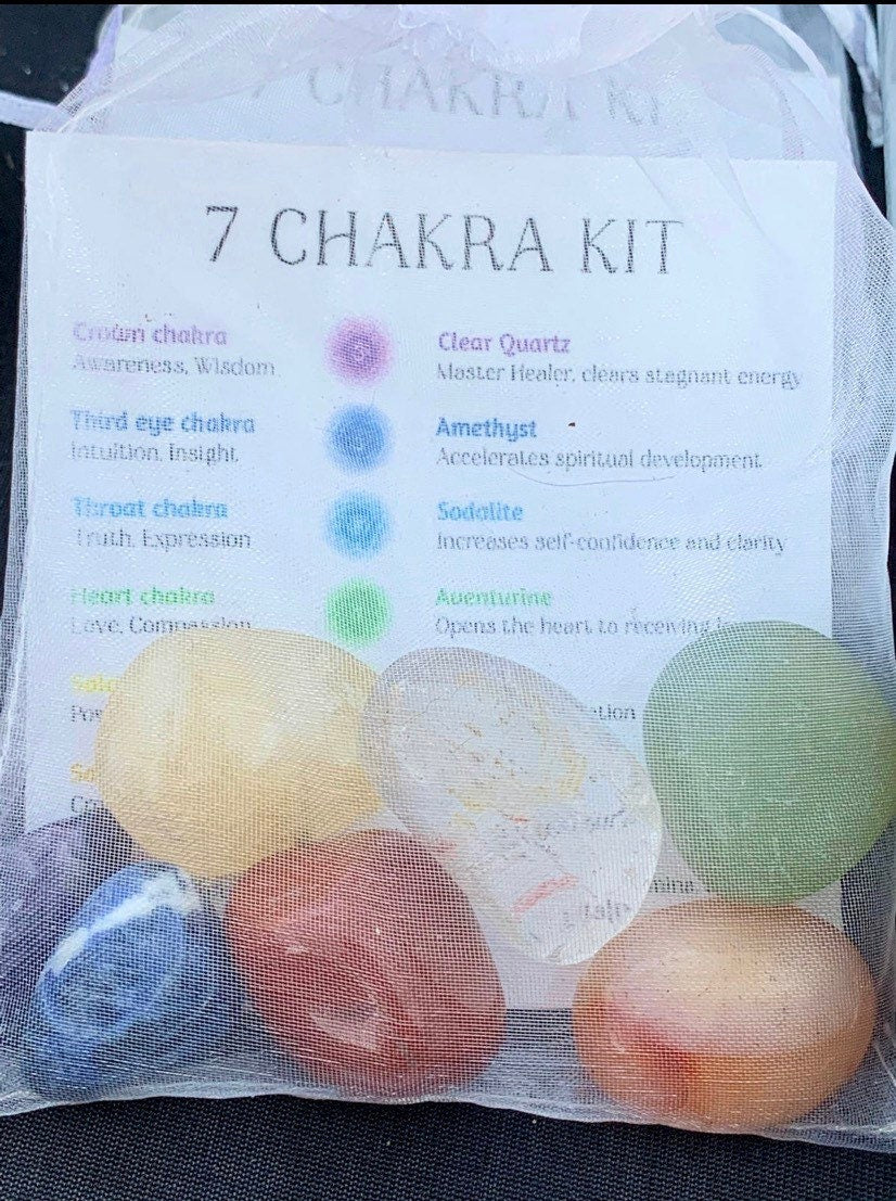 7 Chakra Crystal Kit -Balance, Align, Recharge