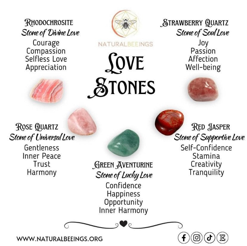 Love Stones Crystal Healing Set