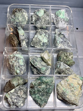 Load image into Gallery viewer, Emerald Stones Rough Raw Matrix Natural Crystal Gemstones
