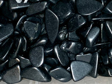 Load image into Gallery viewer, Shungite Tumbled Crystal Gemstone Chips 5 - 15 mm / Shungite Mineral / Real Shungite / EMF Protection
