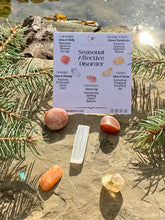 Load image into Gallery viewer, Seasonal Affective Disorder Stones / Crystal Healing Set / Crystal Prescription / Metaphysical Healing
