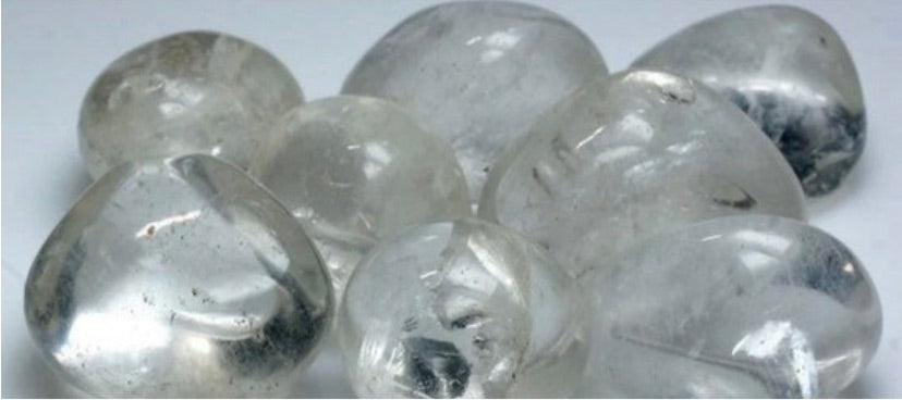 Clear Quartz Natural Tumbled Gemstones
