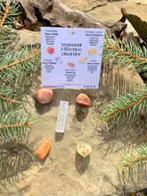 Load image into Gallery viewer, Seasonal Affective Disorder Stones / Crystal Healing Set / Crystal Prescription / Metaphysical Healing
