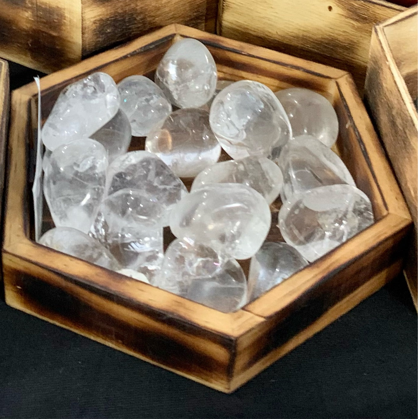 Clear Quartz Natural Tumbled Gemstones